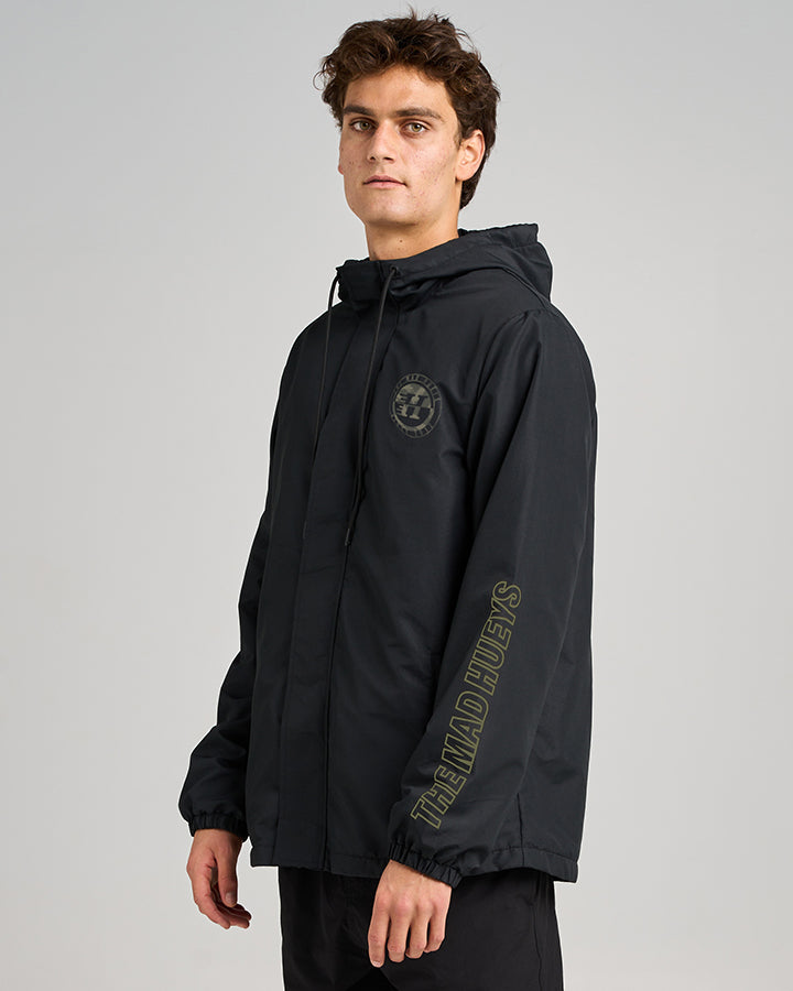 H SERIES SPLIT | SPRAY JACKET - BLACK
