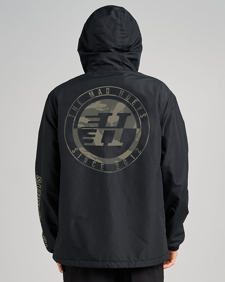 H SERIES SPLIT | SPRAY JACKET - BLACK