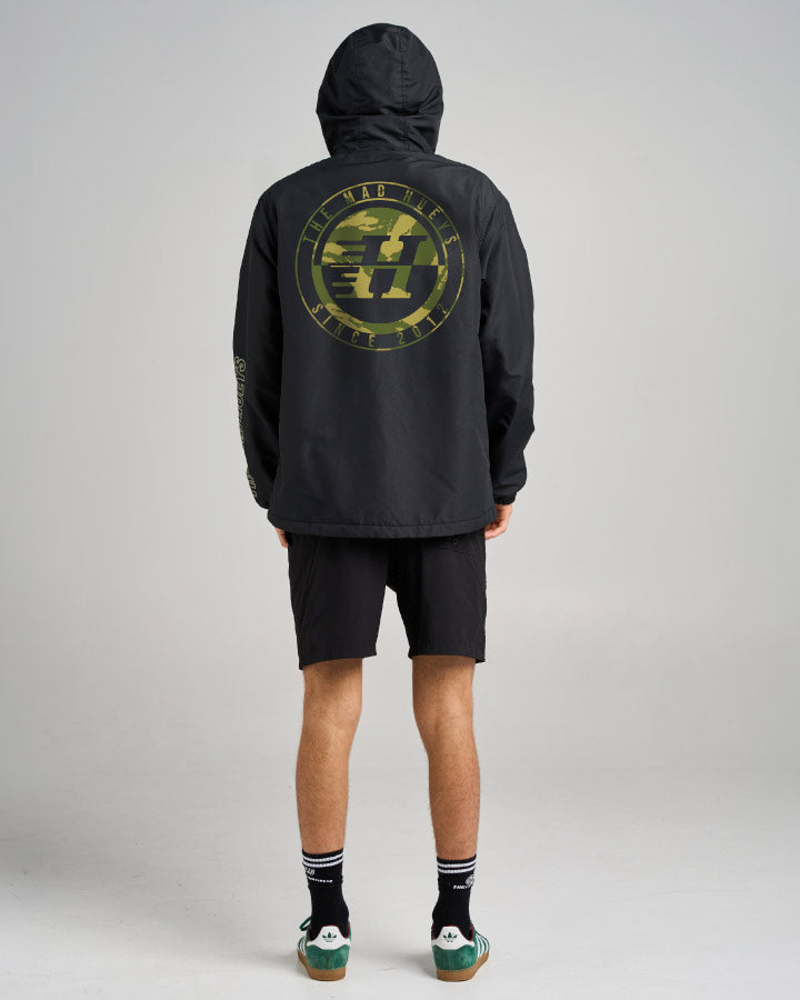 H SERIES SPLIT | SPRAY JACKET - BLACK