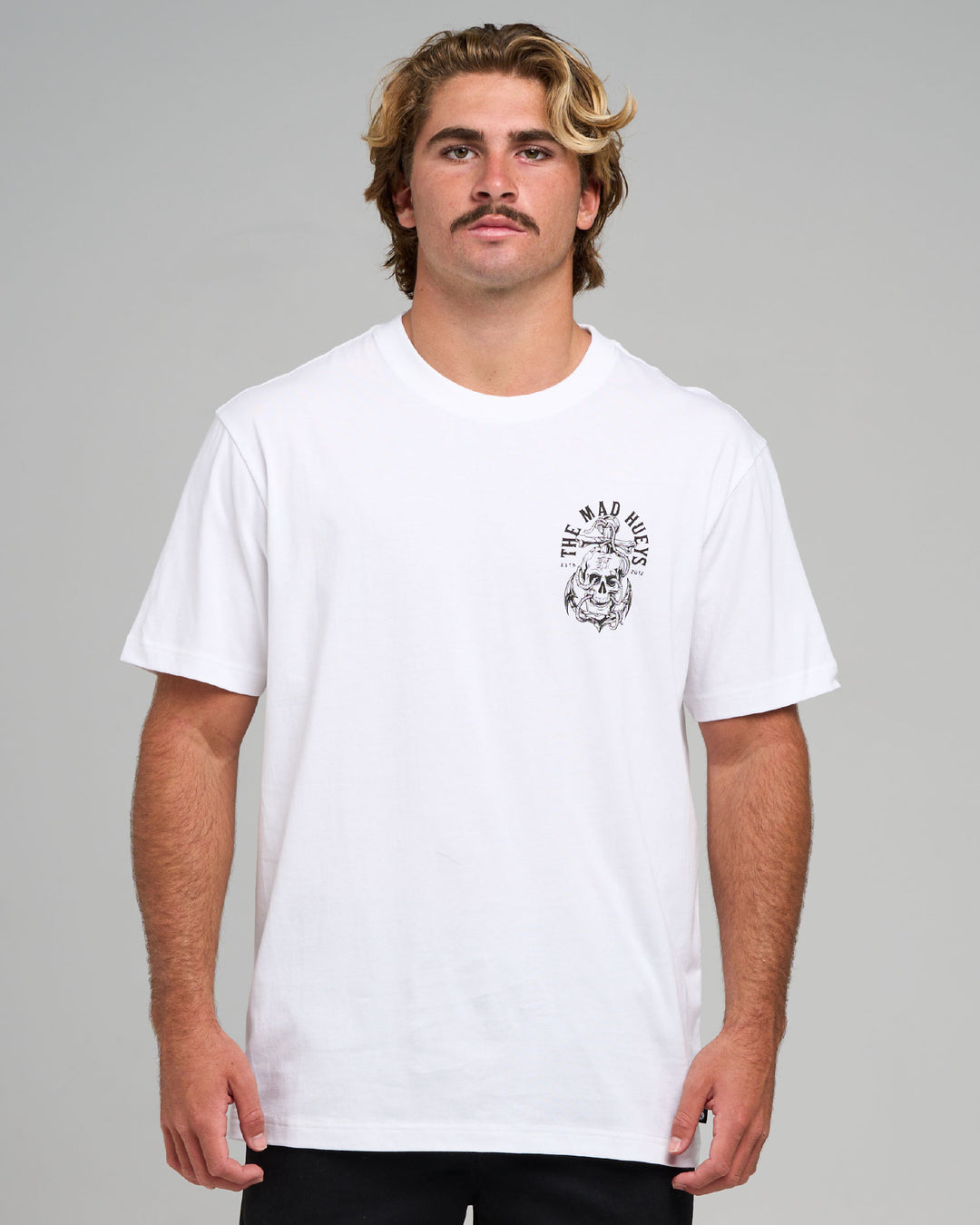ROPE SKULL ANCHOR | SS TEE - WHITE