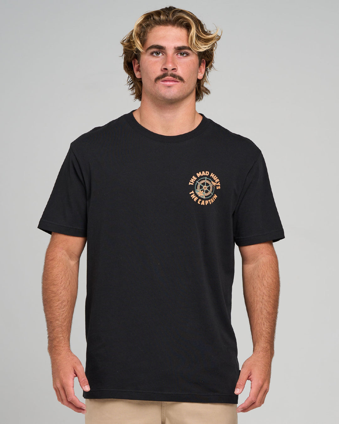CAPTAIN TWO FACED | SS TEE - BLACK