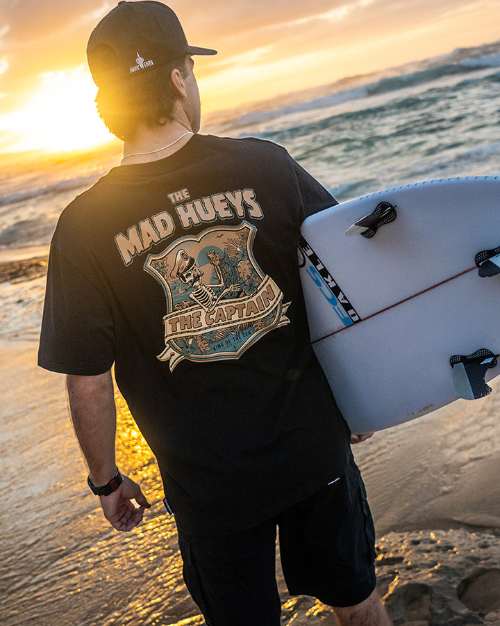 CAPTAIN TWO FACED | SS TEE - BLACK