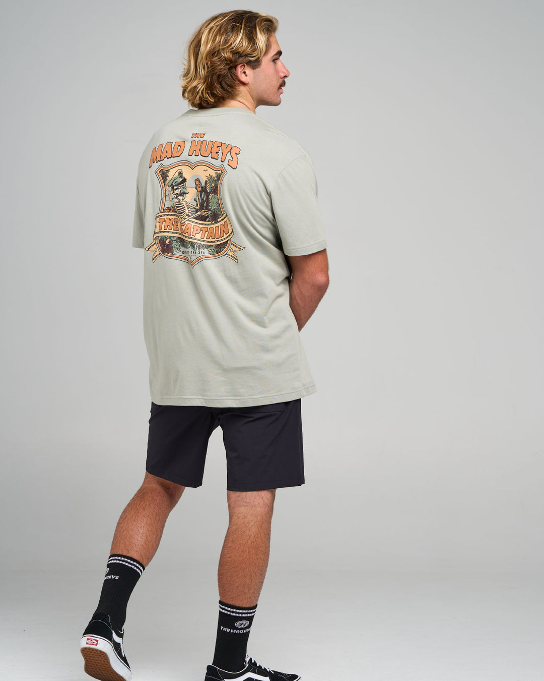CAPTAIN TWO FACED | SS TEE - FADED DUST