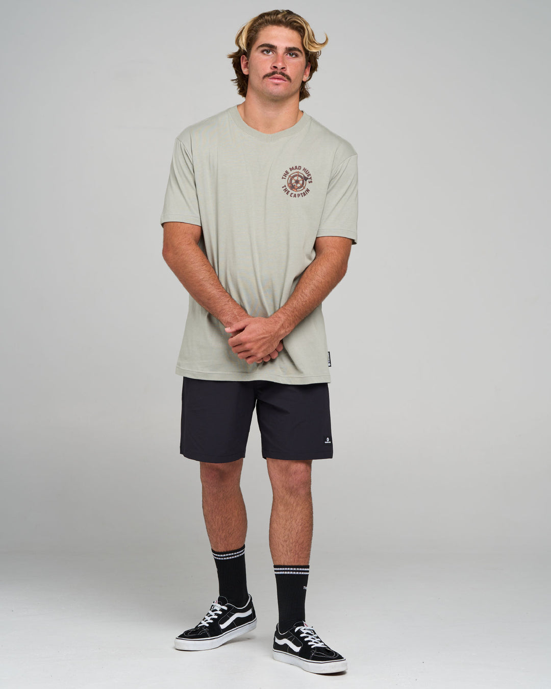 CAPTAIN TWO FACED | SS TEE - FADED DUST