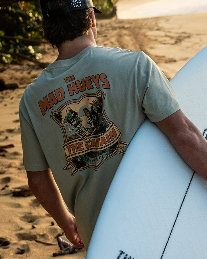 CAPTAIN TWO FACED | SS TEE - FADED DUST