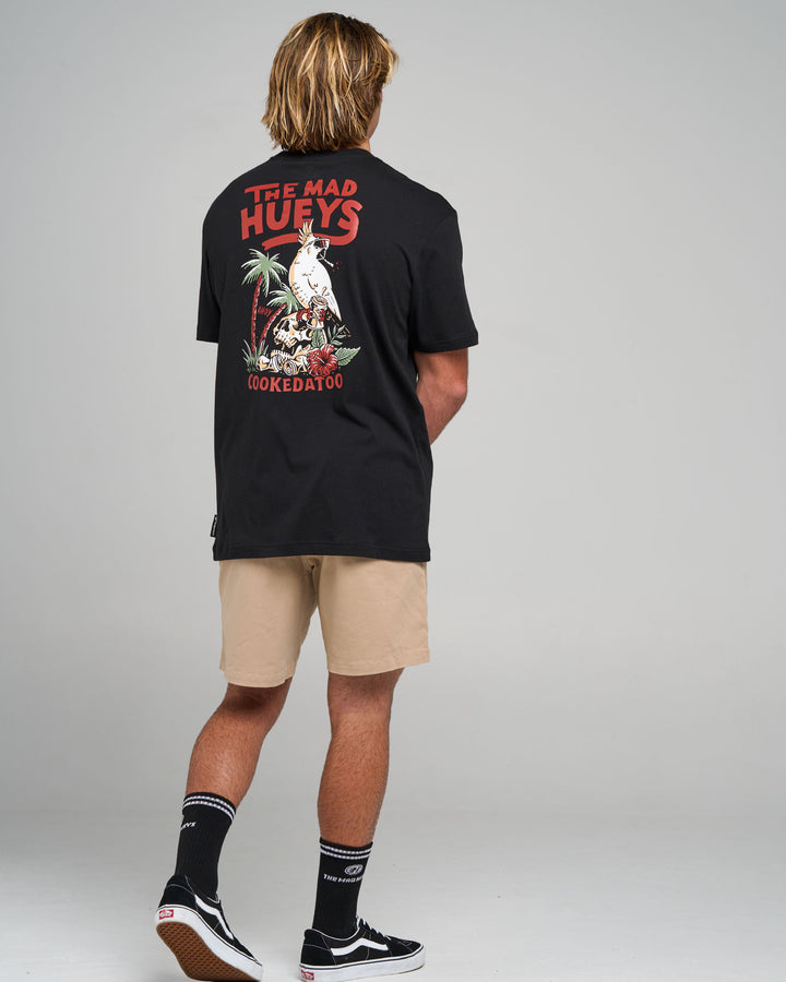 COOKEDATOO AHOY | SS TEE - BLACK