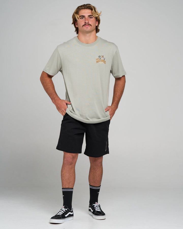 LOVING EVERY BBQ | SS TEE - FADED DUST