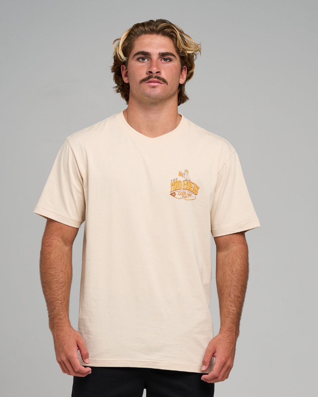 GOOD DAYS | SS TEE - CEMENT