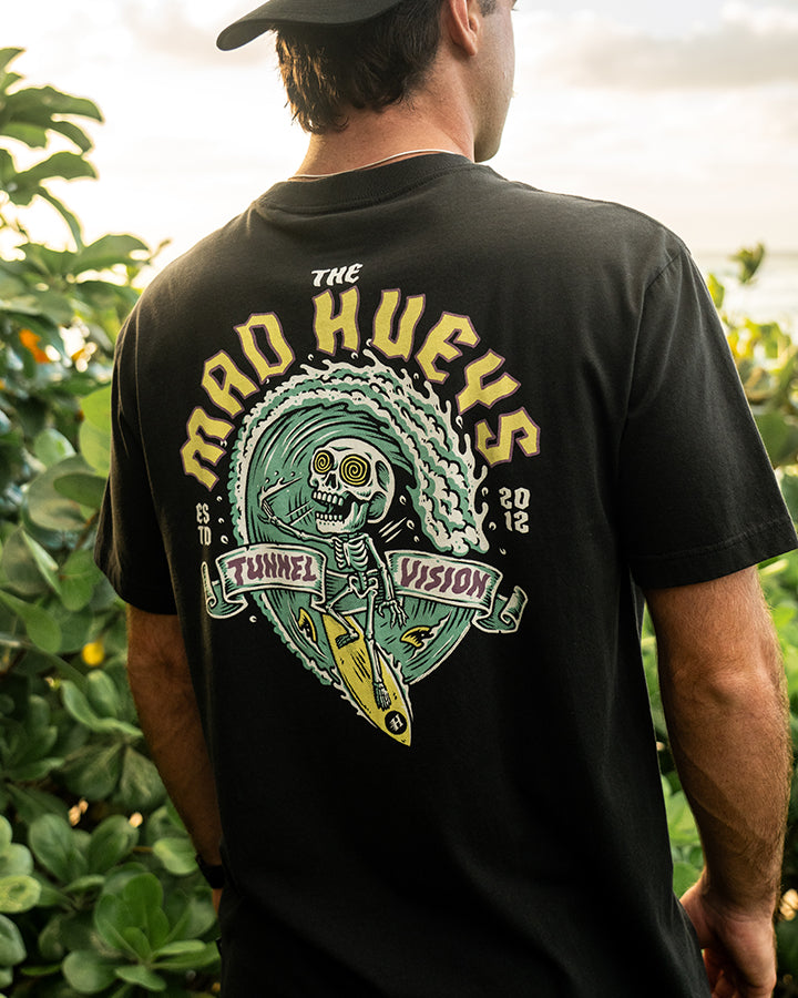 TUNNEL VISION | SS TEE - VINTAGE BLACK