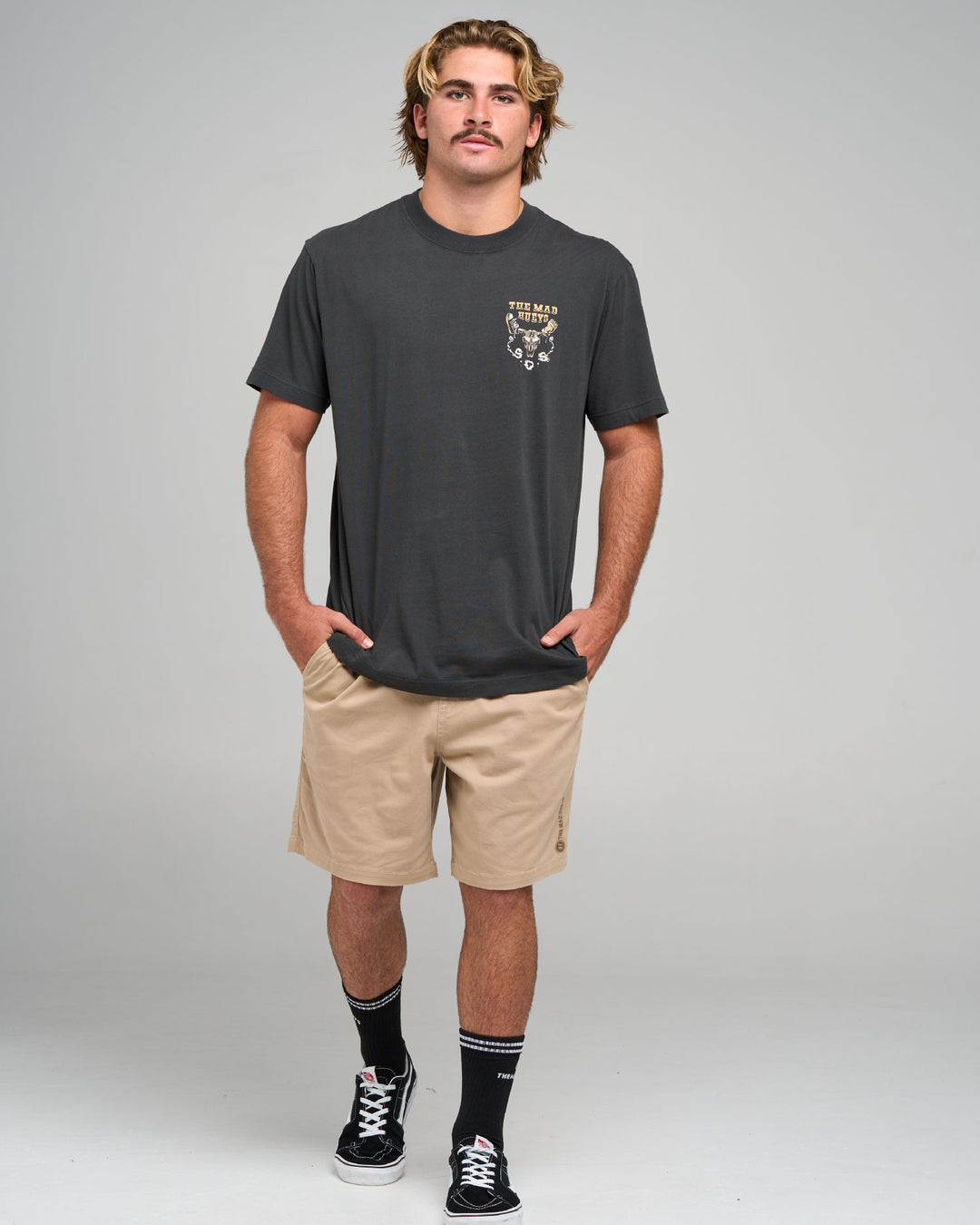 SOS | SS TEE - VINTAGE BLACK
