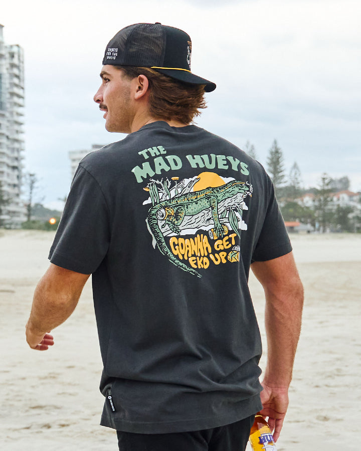 GOANNA FKD UP | SS TEE - VINTAGE BLACK