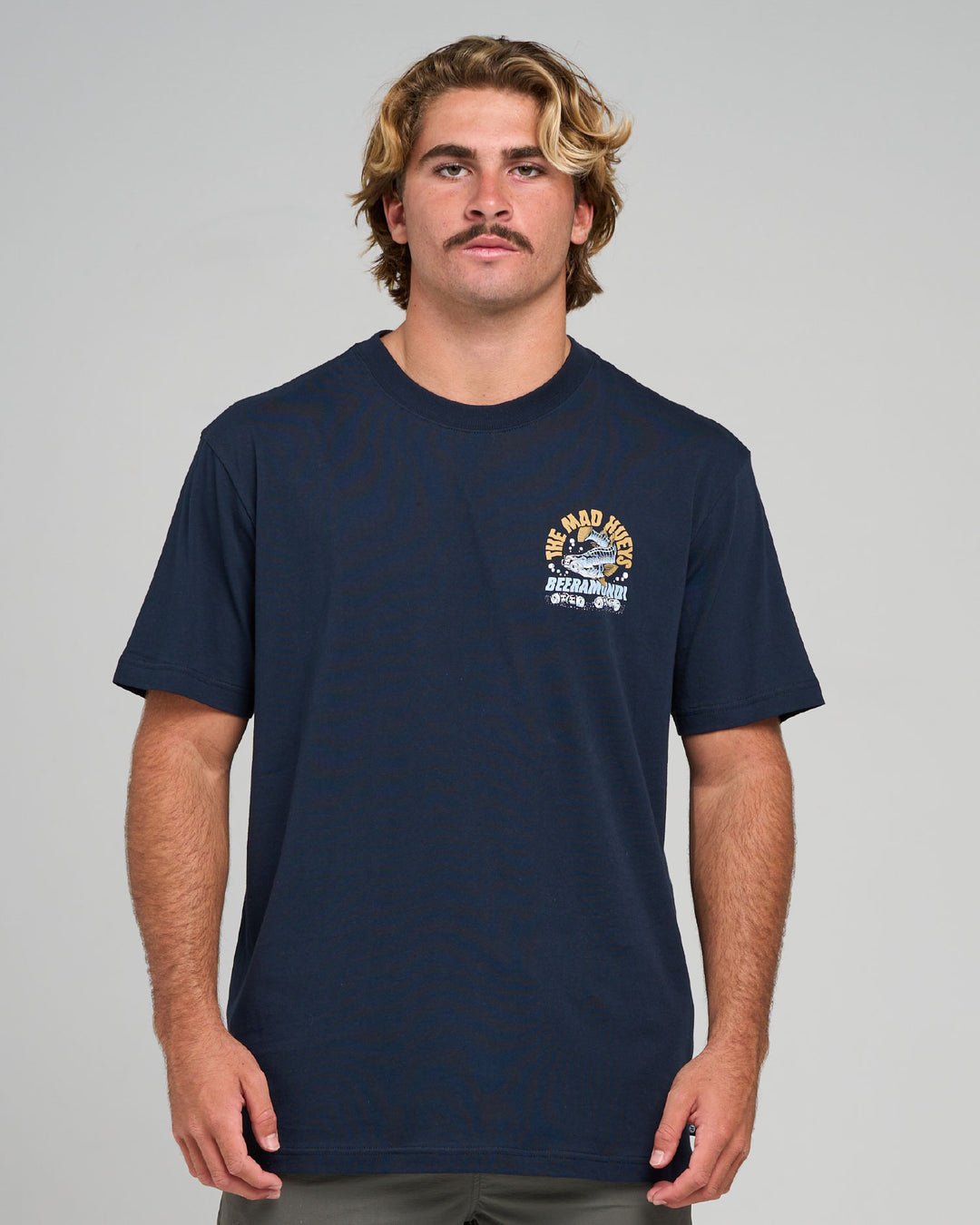 BEERAMUNDI | SS TEE - NAVY