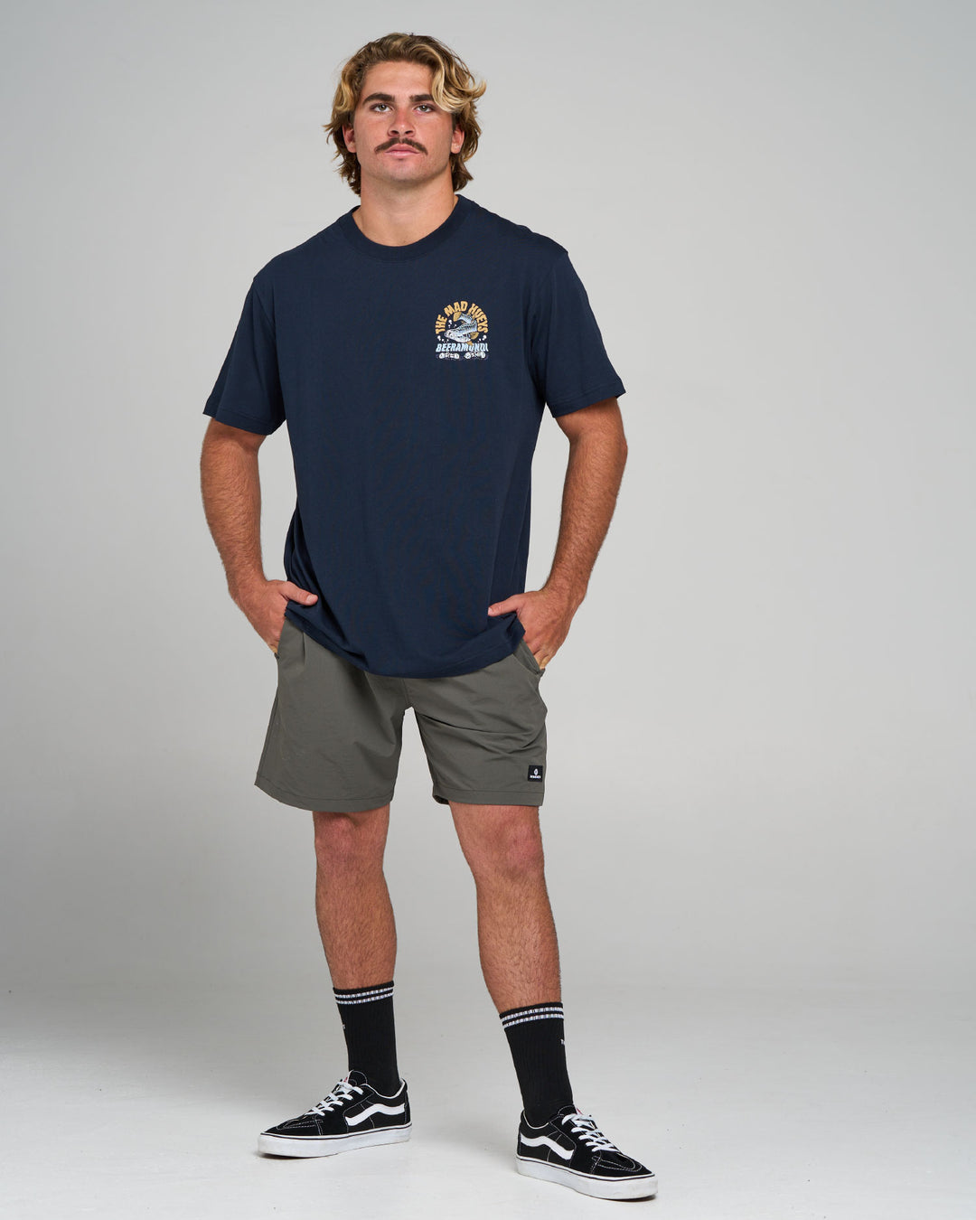 BEERAMUNDI | SS TEE - NAVY