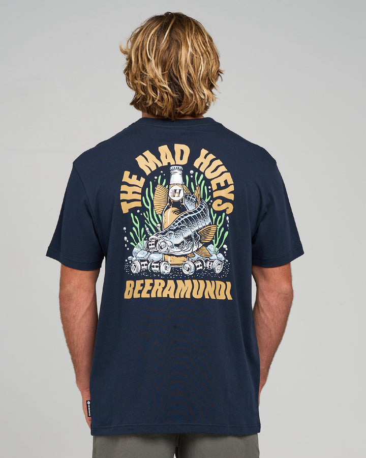 BEERAMUNDI | SS TEE - NAVY