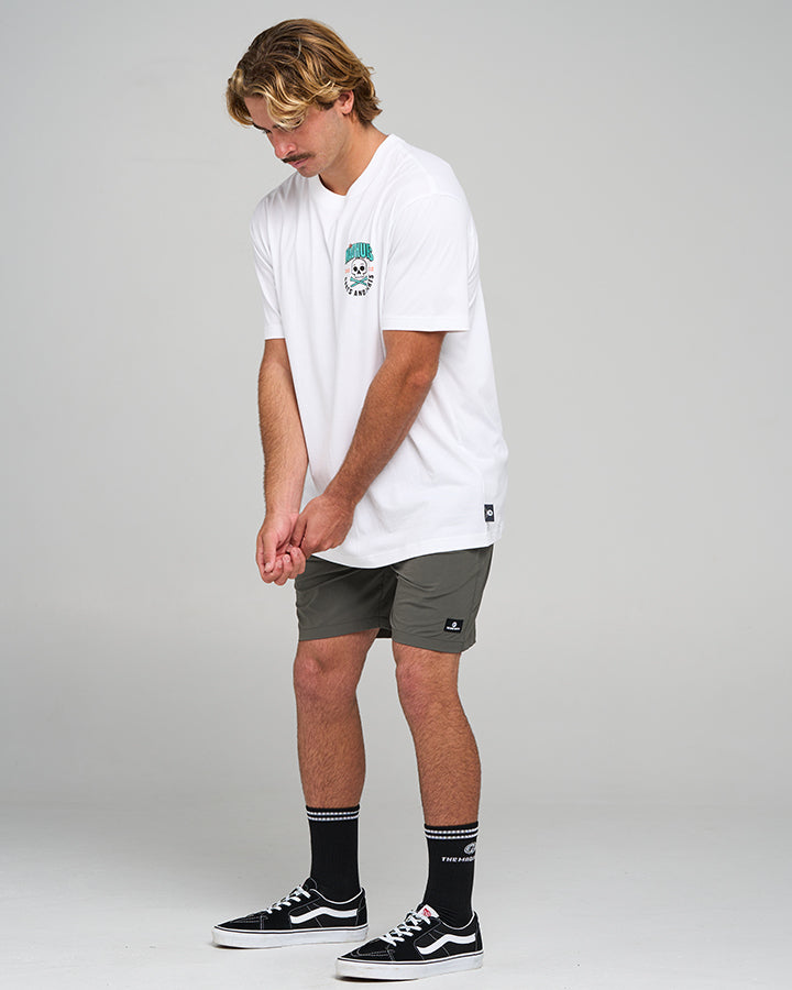 CARTS AND DARTS | SS TEE - WHITE