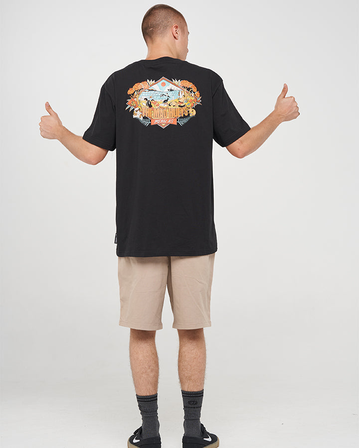 MEAN AS NZ | SS TEE - BLACK