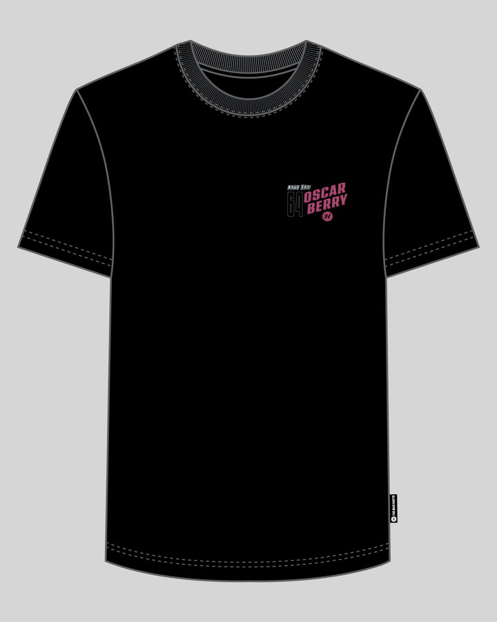 The Mad Hueys Oscar Berry Wsl youth SS T-shirt in Black, alternate view 3