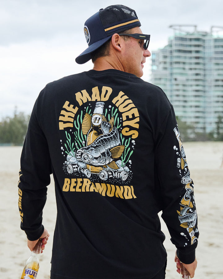 BEERAMUNDI | LS TEE - BLACK