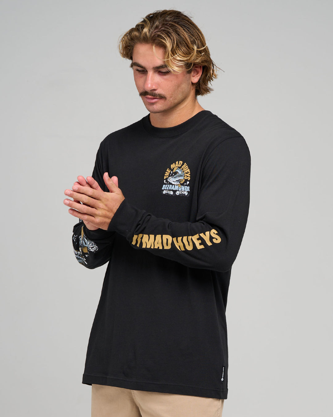 BEERAMUNDI | LS TEE - BLACK