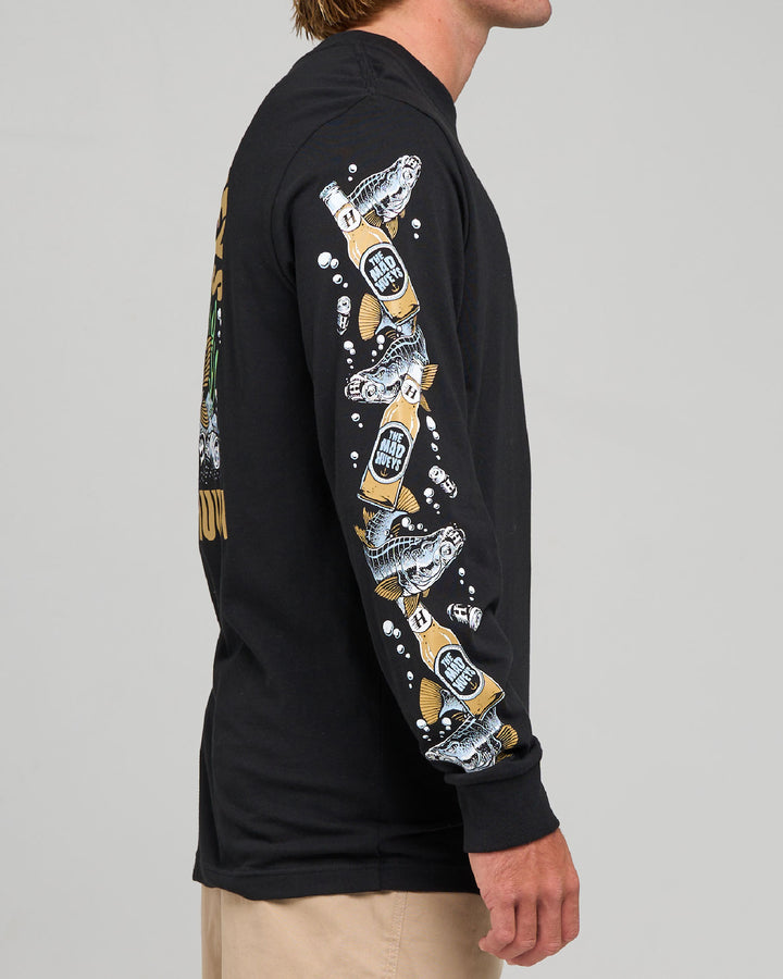 BEERAMUNDI | LS TEE - BLACK