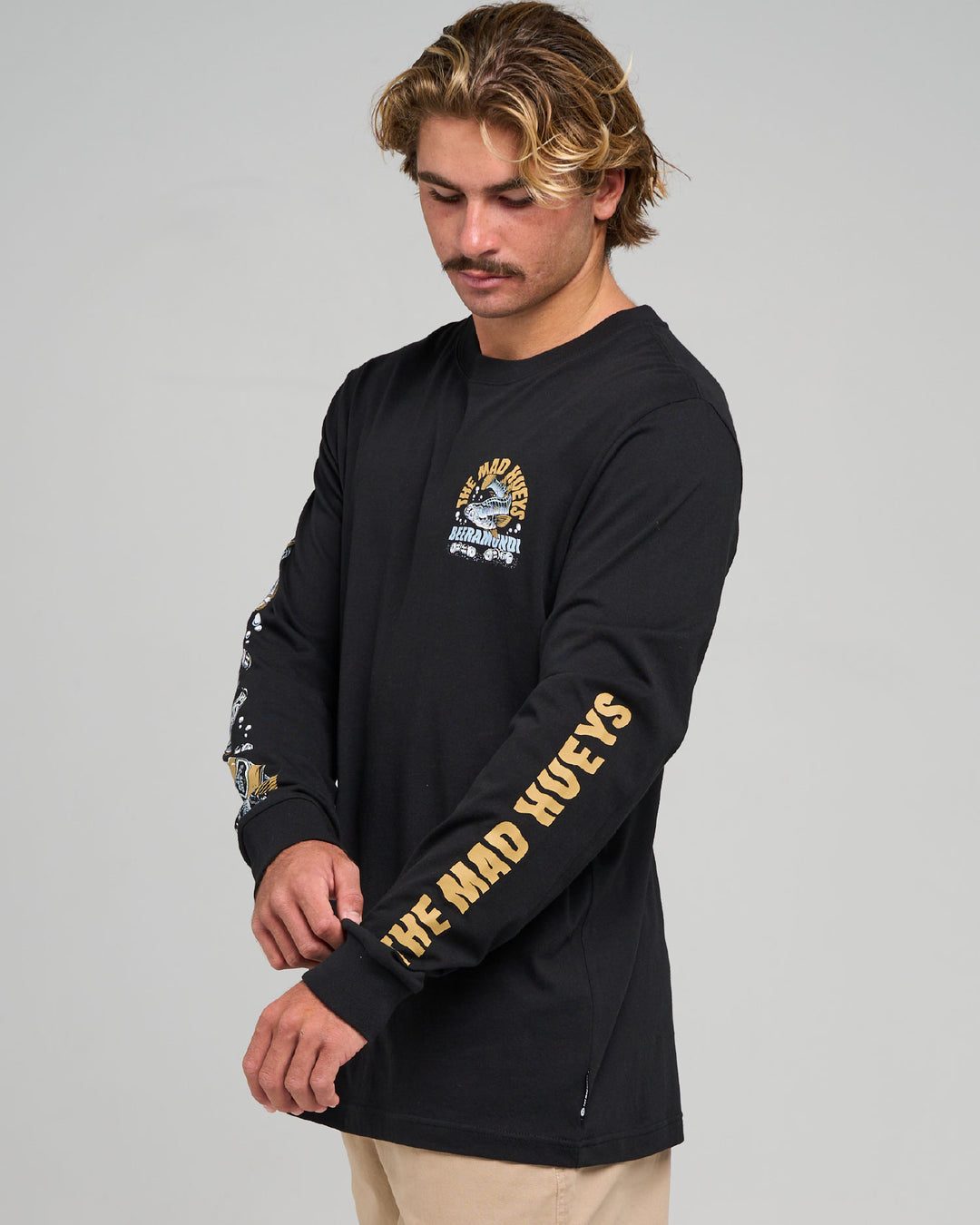 BEERAMUNDI | LS TEE - BLACK