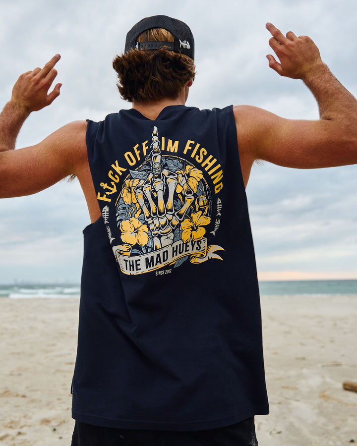 FK OFF FISH | MUSCLE - NAVY