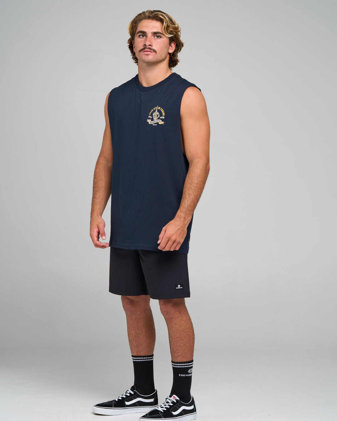 FK OFF FISH | MUSCLE - NAVY