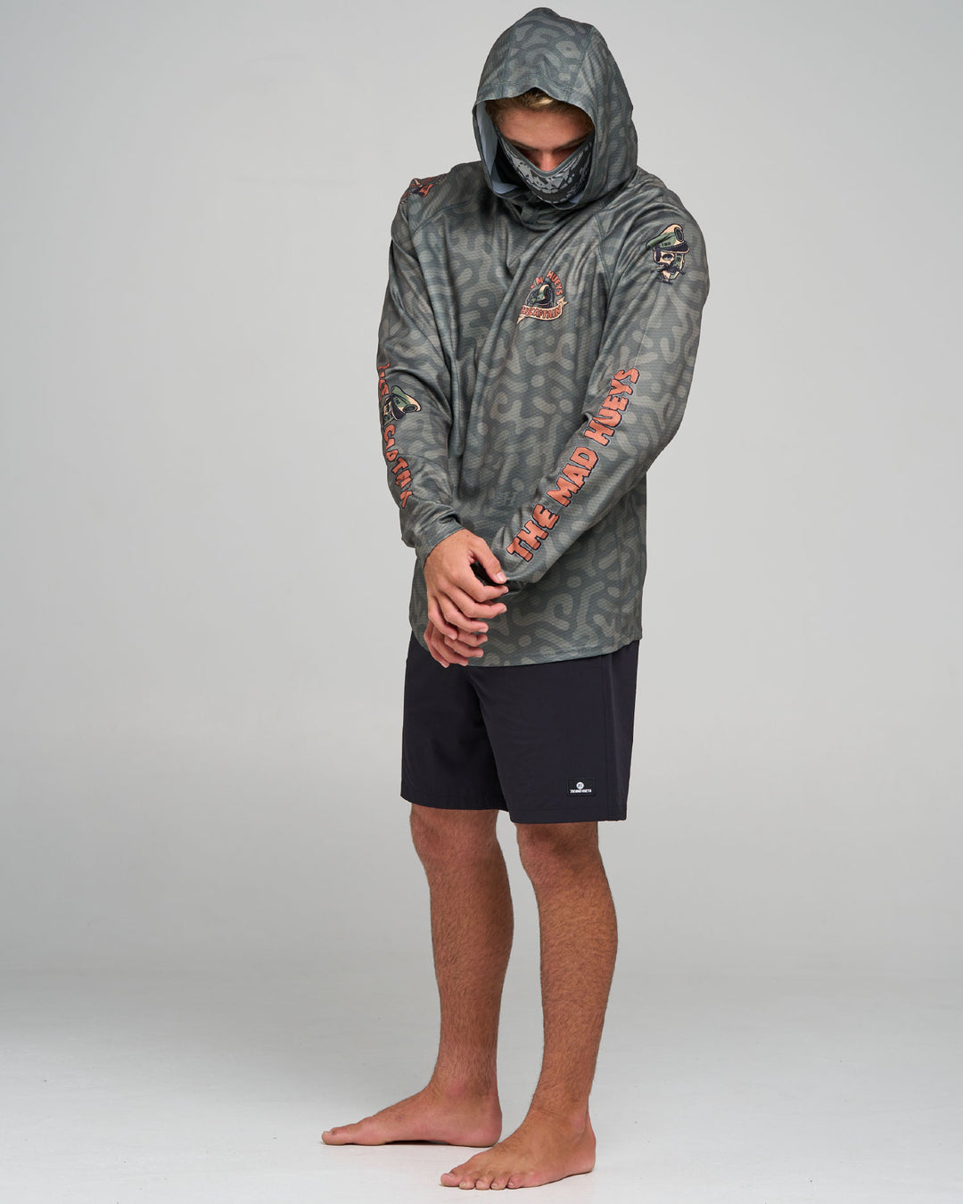 CAPTAIN TWO FACED | UPF 50+ HOODED FISHING JERSEY - OLIVE