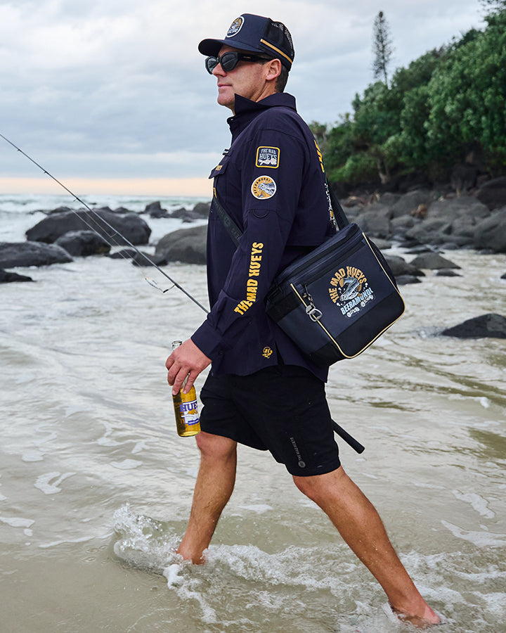 BEERAMUNDI | UPF 50+ FISHING SHIRT - NAVY