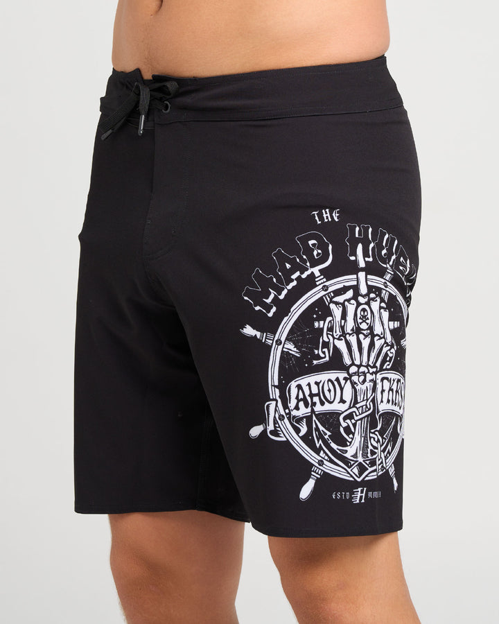 CHAIN FKRS | 19" BOARDSHORT - BLACK