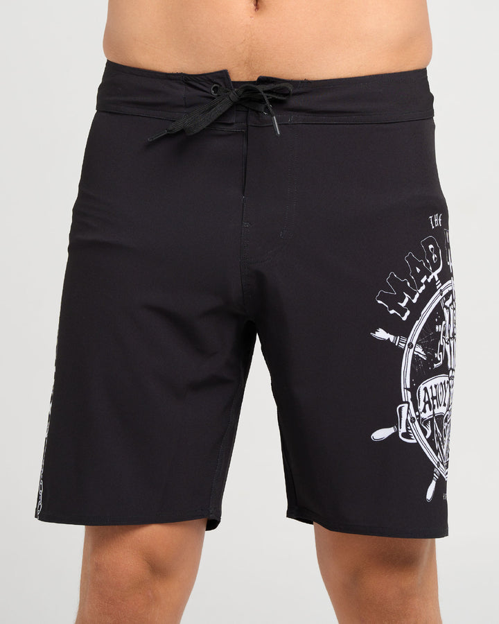 CHAIN FKRS | 19" BOARDSHORT - BLACK