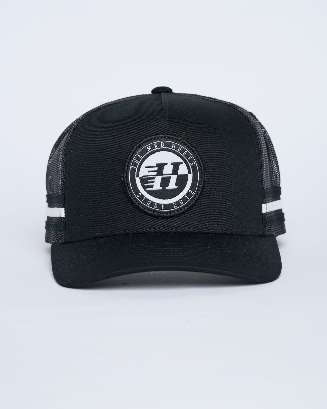 H SERIES SPLIT | TWILL TRUCKER - BLACK
