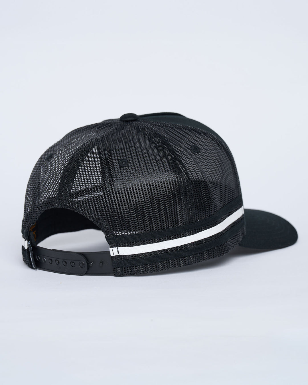H SERIES SPLIT | TWILL TRUCKER - BLACK