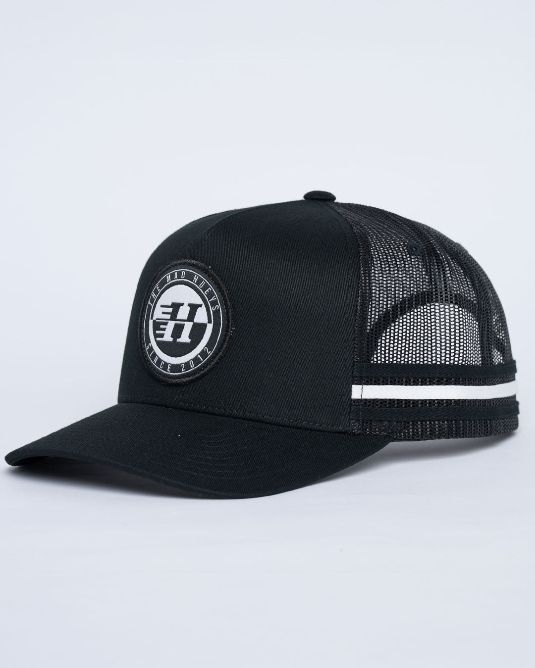 H SERIES SPLIT | TWILL TRUCKER - BLACK