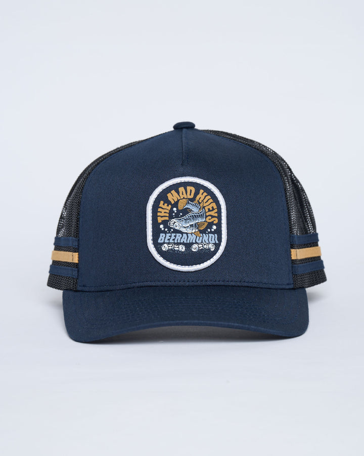 BEERAMUNDI | TWILL TRUCKER - NAVY