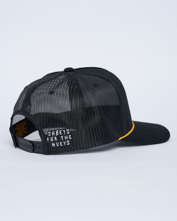 SOS | TWILL TRUCKER - BLACK