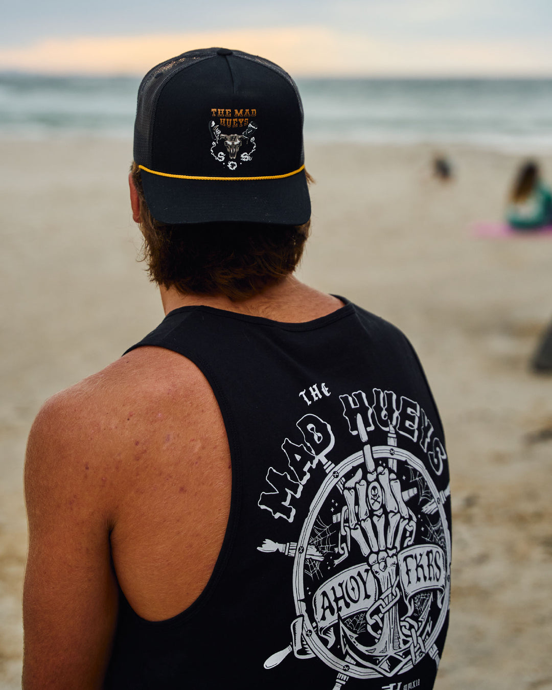 SOS | TWILL TRUCKER - BLACK