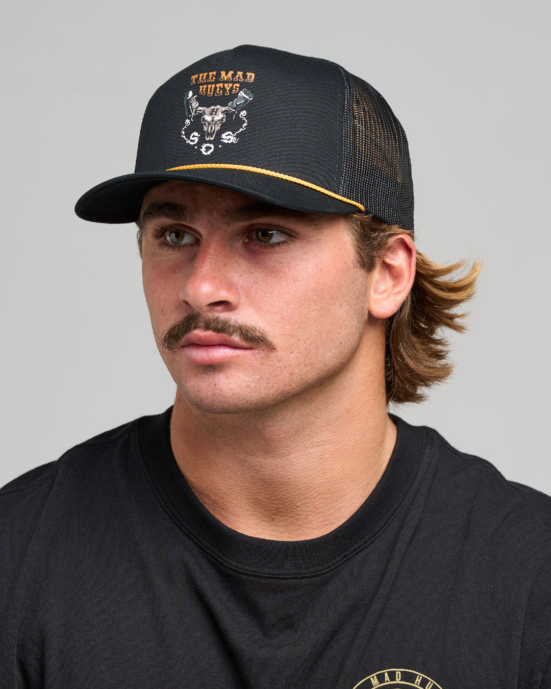 SOS | TWILL TRUCKER - BLACK