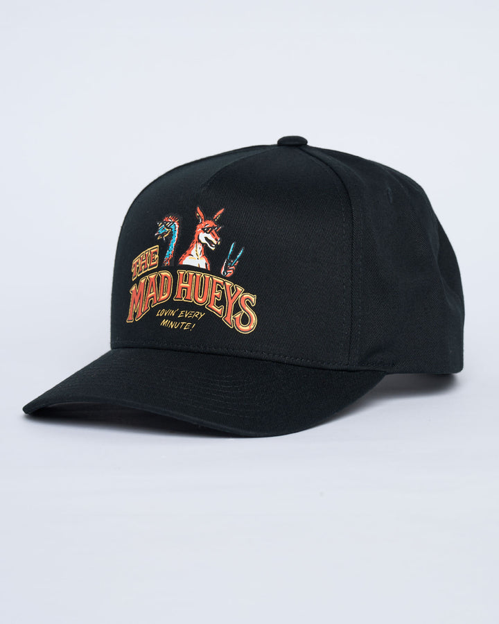 LOVING EVERY BBQ | TWILL SNAPBACK - BLACK