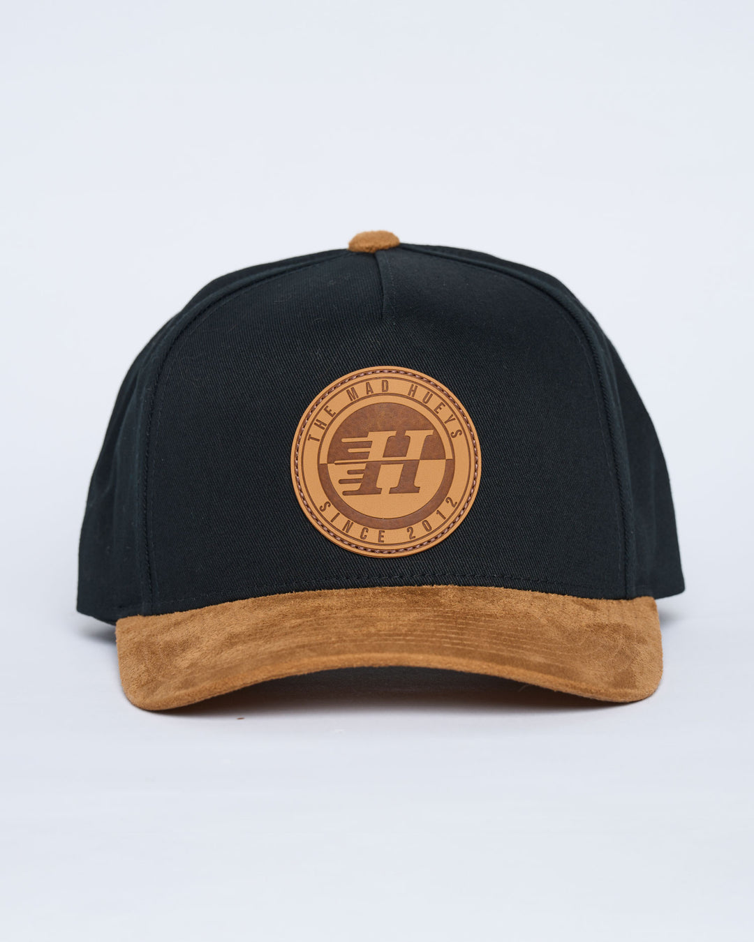 SUEDE HUEYS | TWILL SNAPBACK - BLACK