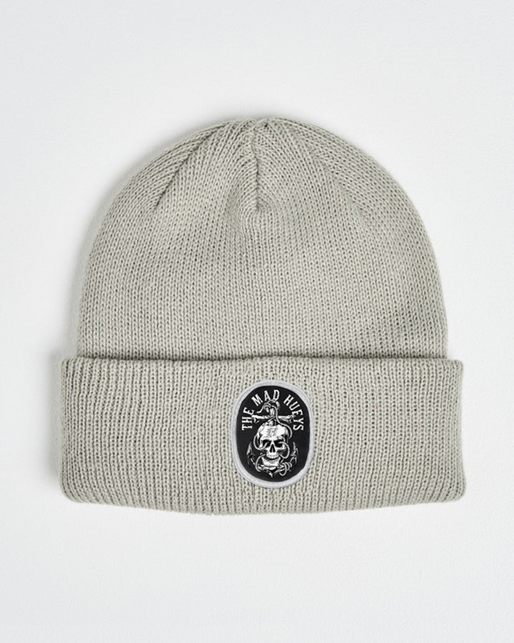 ROPE SKULL ANCHOR | RELAXED BEANIE - FADED DUST