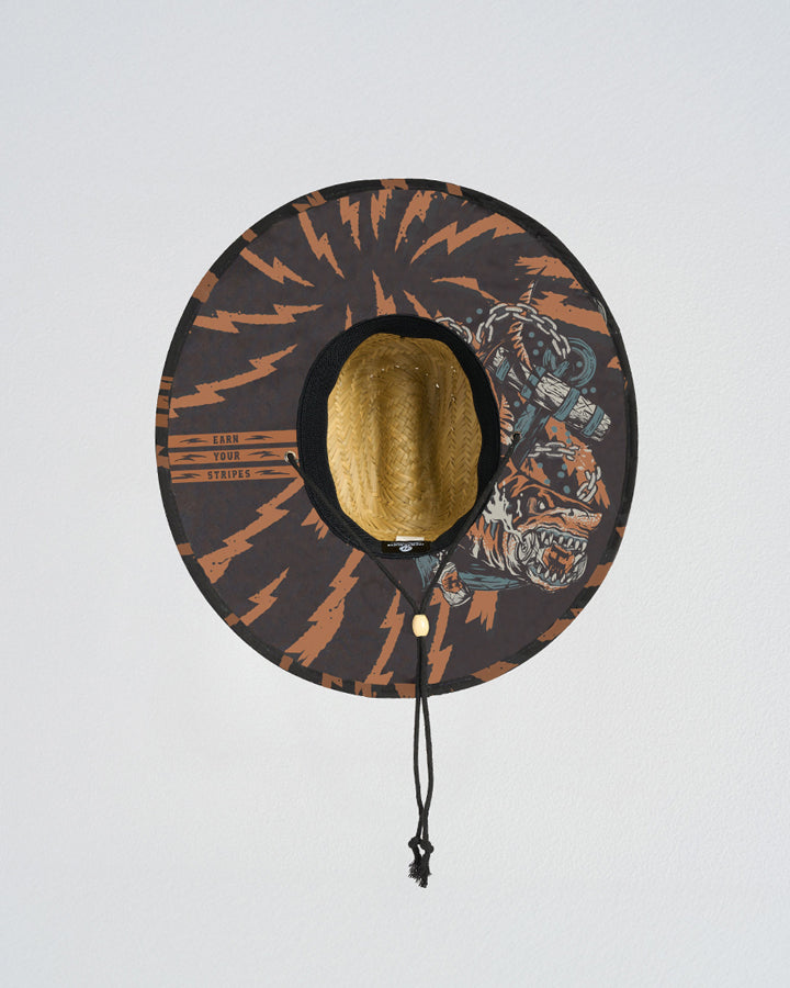 EARN STRIPES STRAW HAT | QLD &amp; NSW DELIVERY ONLY