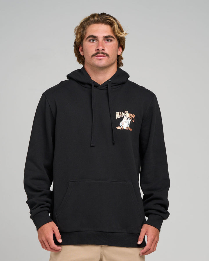 BOGEYMAN | HOODED PULLOVER - BLACK