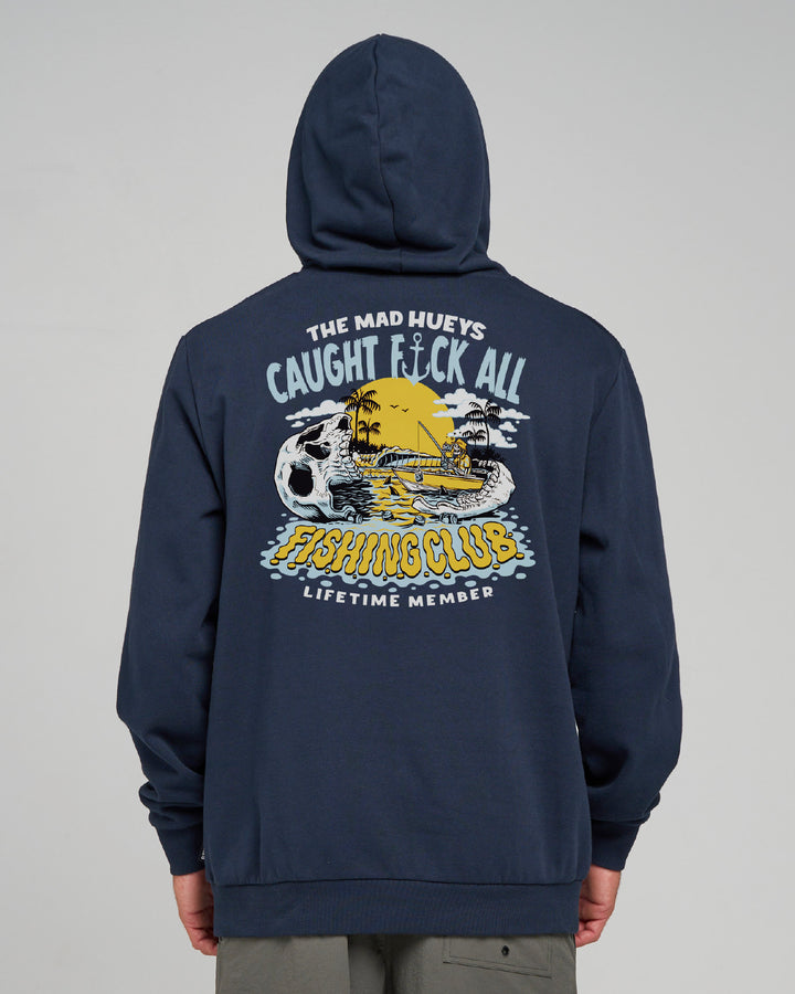 CAUGHT FK ALL JAW | PULLOVER - NAVY