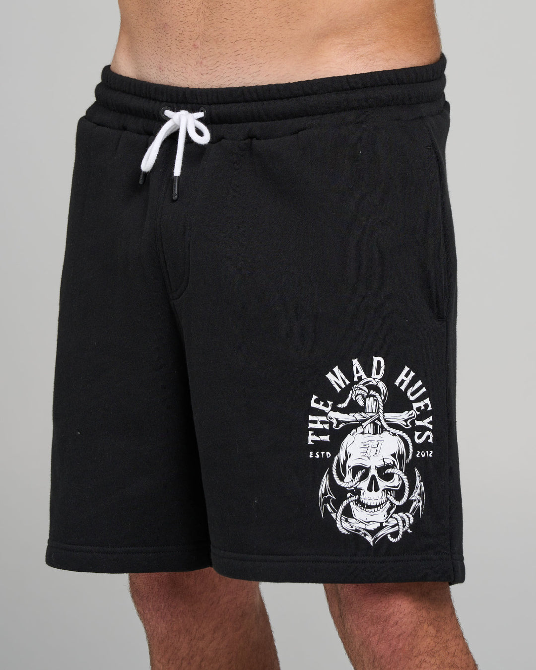 ROPE SKULL ANCHOR | TRACKSHORT - BLACK