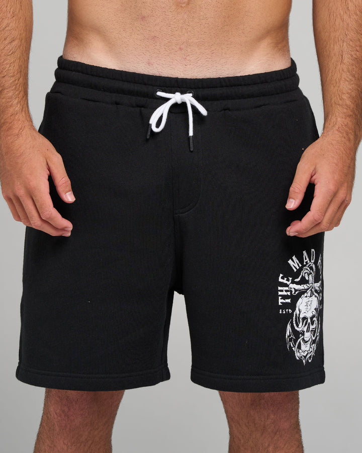 ROPE SKULL ANCHOR | TRACKSHORT - BLACK