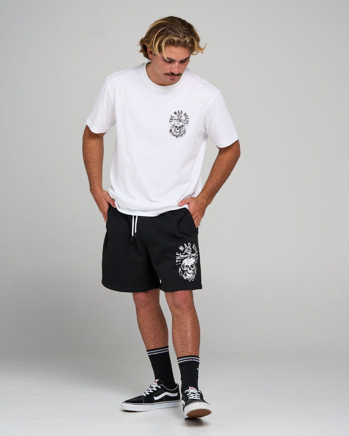 ROPE SKULL ANCHOR | TRACKSHORT - BLACK