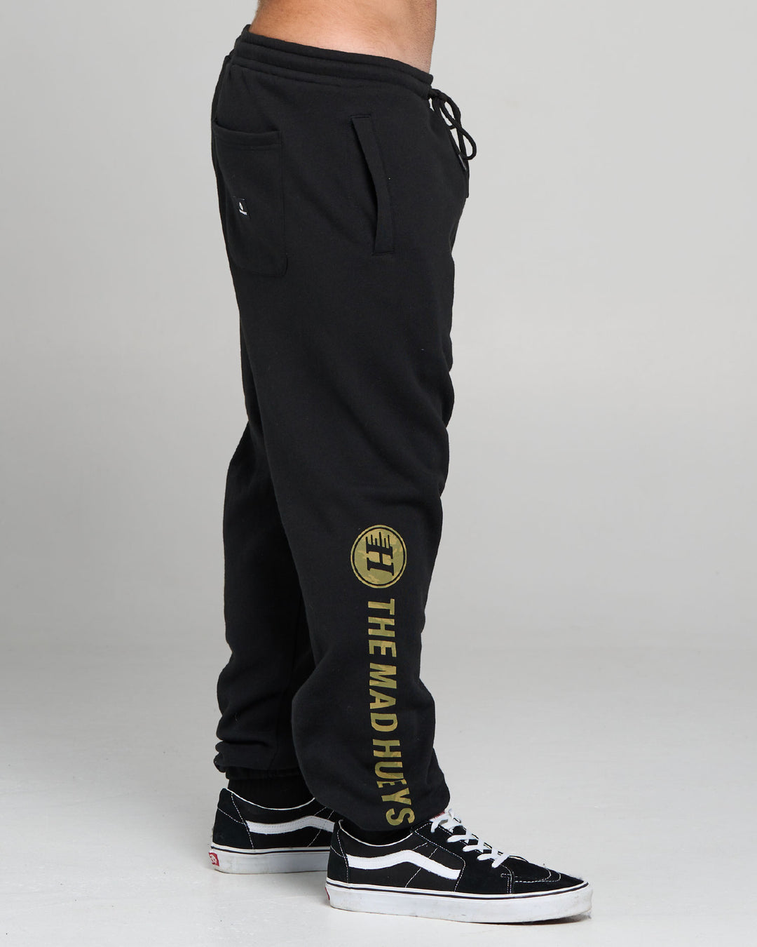 H SERIES SPLIT | TRACKPANT - BLACK
