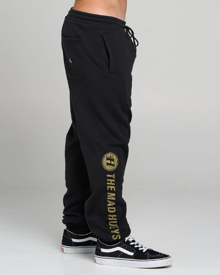 H SERIES SPLIT | TRACKPANT - BLACK