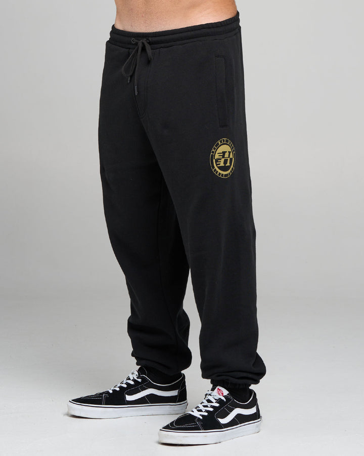 H SERIES SPLIT | TRACKPANT - BLACK